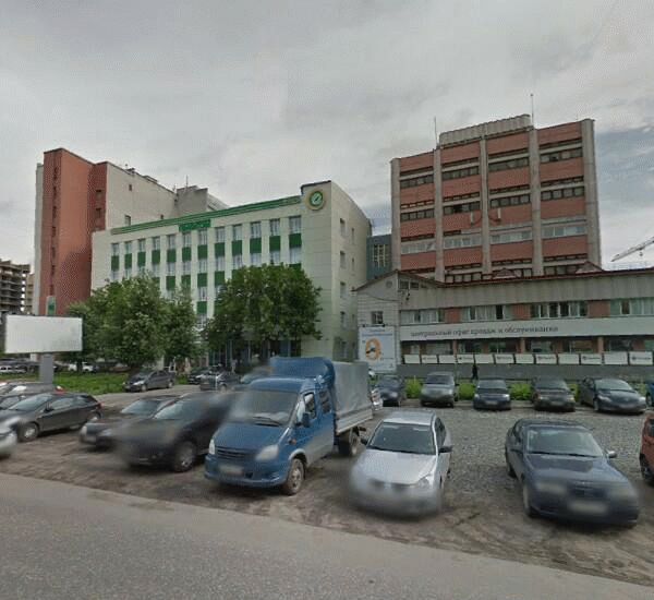 Банкомат Сбербанка России по адресу просп. Ломоносова,  137